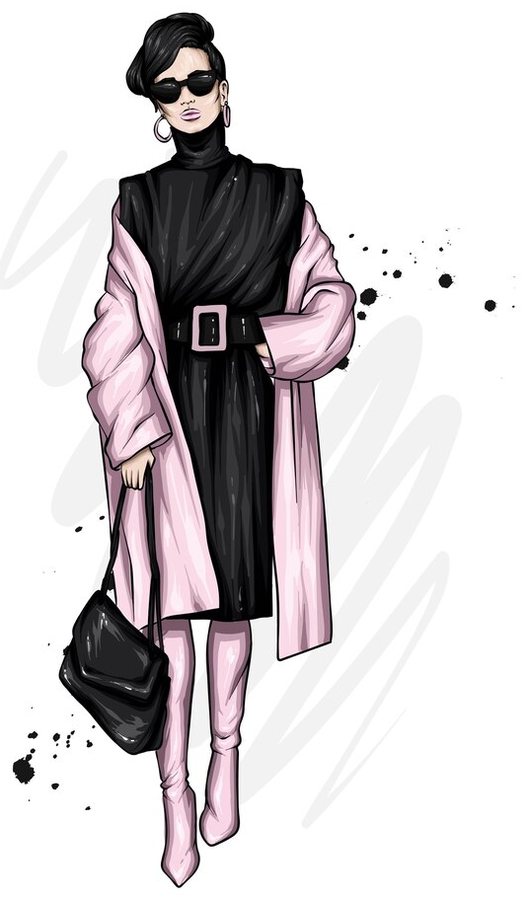 Ilustración del estilo Dramático